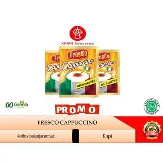 Fresco Cappucino Kopi 1 Renceng 10 x 25gr Fresco Cappuccino