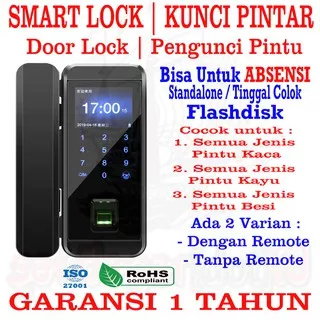 Door lock Digital With Absen - Mesin Absensi - Door Lock - Kunci Pintu