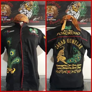 Baju warok. baju reog. baju Ponorogo. baju bordir. Hem reog. hem bordir. Hem warok. baju penadon