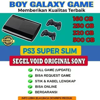 PS3 SUPER SLIM HDD 160gb, 250gb, 320gb dan 500gb Full Game