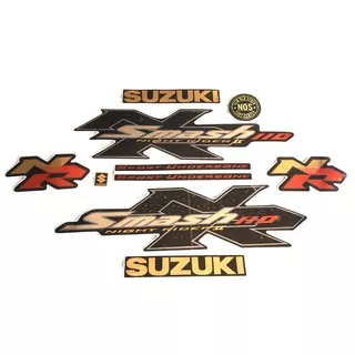 STRIPING SUZUKI SMASH NR 110 HITAM COPY ORIGINAL