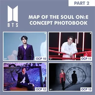 POSTER KPOP BTS MAP OF THE SOUL ONE CONCEPT PHOTOBOOK PART 2