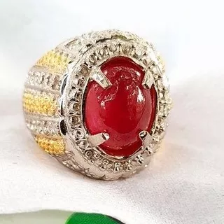 Cincin Batu Ruby Burma Star Top Super