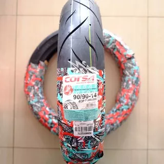 Ban Tubeless Corsa 90/90-14 Terminator 41P Sepeda Motor Vario Beat Mio Scoopy Spacy Ban Tubles