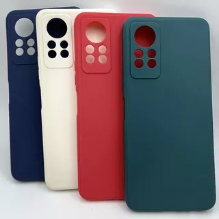 Soft case Silikon tpu matte Warna Permen cover Proteksi Belakang Hp Infinix hot 11s NFC