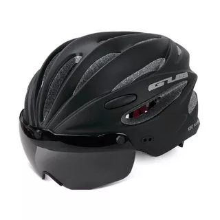 GUB Helm Sepeda Cycling Visor Aero EPS Magnetic Removable Lens-Hitam