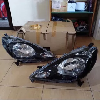 Headlamp / Lampu Depan Honda Jazz GE8 Black 2013 Genuine!!!