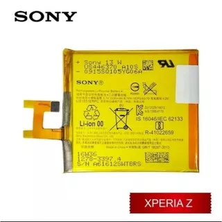 Baterai Sony Experia Z C6602 C C2305 M2 D2305 L36H S39H S39 D2403 Battery Batteray Batrai Batre Ori