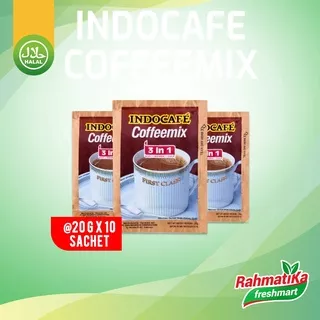 Indocafe Coffeemix / Kopi Indocafe 20 gram (Isi 10 Sachet)