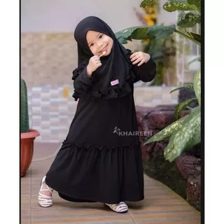 Gamis POLOS anak set hijab / GAMIS SYARI set hijab ANAK  tanggung / GAMIS YUMNA ANAK / gamis anak set hijab / gamis anak perempuan SET HIJAB / GAMIS ANAK PEREMPUAN umur 3-10 tahun / Baju Gamis Anak perempuan TANGGUNG TERBARU 2021