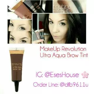 [HABIS SEMENTARA] Make Up Revolution Ultra Aqua Brow Tint  | Eyebrow gel