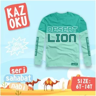 ? BAJU ANAK COWOK, KAOS LENGAN PANJANG MUSLIM ANAK 5 6 7 8 9 10 11 12 13 TAHUN KAZOKU 09 - SIZE6