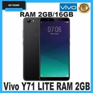 Vivo Y71 LITE RAM 2GB/16GB Black / Gold GARANSI VIVO INDONESIA