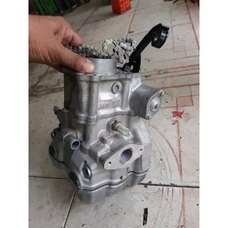 BLOK HEAD CYLINDER SEHER PISTON HEAD KOP BORING NEW CB 150R NEW CBR 150R SONIC 150 SUPRA GTR 150 Original