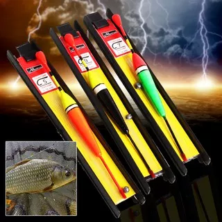 Sougayilang Fishing Float Joran Pancing Vertikal 2 Set # 7 # 9 # 9 # 3pcs Pelampung Pancing Portable Tahan Lama Tinggi Fishing Float Sougayilang Tingkat Pancing Fishing Gear Fishing Line Fishing Hooks Set For Joran Tegek