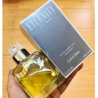 PROMO Calvin Klein Eternity Men EDT Parfum Pria [100 mL] (Original Singapore) Bisa COD