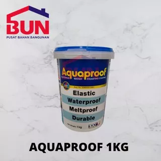 Cat pelapis anti bocor Aqua proof 1 kg Aquaproof 1kg / Cat Waterproofing Aquaproof 1k Aqua proof 1kg