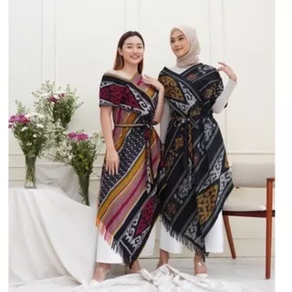 DRESS TENUN PRINCESS BATIK KAMPUS TENUN IKAT ORY JEPARA DRESS ETNIK DRESS KONDANGAN DRESS PREWEDD