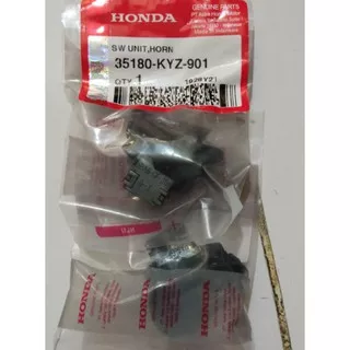Tombol Klakson Saklar Klakson Switch Unit Horn Honda Supra X Helm in Revo Absolute 35180 KYZ 901