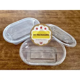 NEW Thinwall 750 ml OVAL Container Microwave Kotak Makan Wadah Plastik 750ml (25PCS)