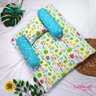 Bed Cover + Bantal Set Baby Reza Baju Bayi Anak