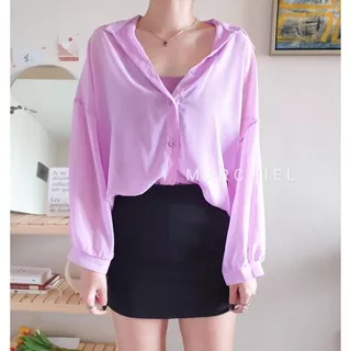 Cally Shirt | Korean Style sheer shirt | Marchiel Official