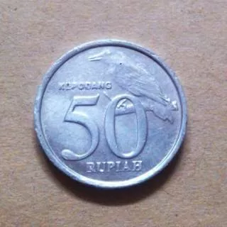 Uang logam 50 rupiah