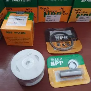 Piston kit npp jupiter z ov 125 150 175 200 seher kit paket komplit plus ring vega r new oversize