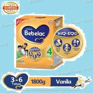 Bebelac 4 1800gr Susu pertumbuhan anak 3-6 tahun Susu Bebelac 4 Bebelac Madu Bebelac Vanilla