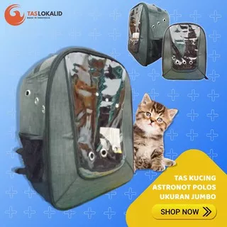 TAS PELIHARAAN KUCING / TAS PELIHARAAN TRANSPARAN / TAS PELIHARAAN ANJING KUCING