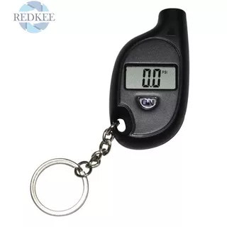 Mini LCD Digital Tire Pressure Gauge Keychain Car Tyre Air Pressure Gauge