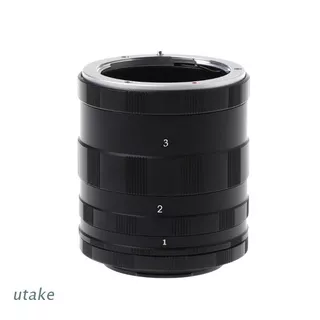 Utake Macro Extension Tube Rings Set Manual Focus For Sony E Mount NEX Camera A7 A5100