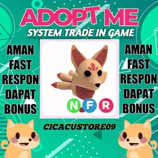 Kitsune Adopt Me Pet Termurah | GRATIS ONGKIR