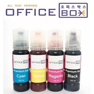 TINTA EPSON CYAN, MAGENTA, YELLOW, BLACK 100 ML