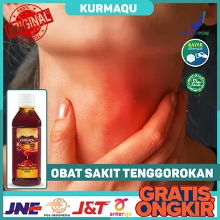 Obat Sakit Tenggorokan - Obat Radang Tenggorokan - Obat Tenggorokan Bengkak - Obat Tenggorokan Luka - Obat Sakit Menelan - Obat Sakit Nelan - Obat Faringitis - Aman Untuk Anak Anak , Dewasa dan Ibu Hamil - Madu Asli - KURMAQU - DIkirim di Surabaya