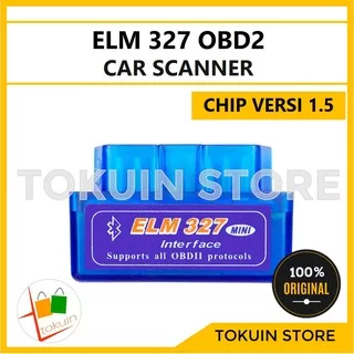 ELM327 Mini OBD OBD2 Bluetooth Car Scanner Alat Scan Mobil Android
