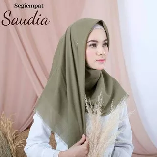 Saudia rawis ORI / segiempat rawis saudia / jilbab saudia