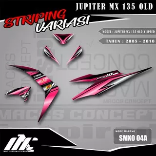STRIPING VARIASI JUPITER MX 135 OLD - SMXO 04 - STIKER VARIASI LIST MOTOR JUPITER RACING BEST SELLER