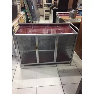 MEJA KOMPOR RATA 3 PINTU MEJA KOMPOR ALUMUNIUM MEJA KOMPOR 2 PINTU MEJA KOMPOR 3 PINTU MEJA KOMPOR UNDAK MEJA KOMPOR MURAH RAK KOMPOR 2 PINTU RAK KOMPOR 3 PINTU LEMARI MAKANAN LEMARI ROTI KITCHEN SET BAWAH 2 PINTU LEMARI PIRING 3 PINTU