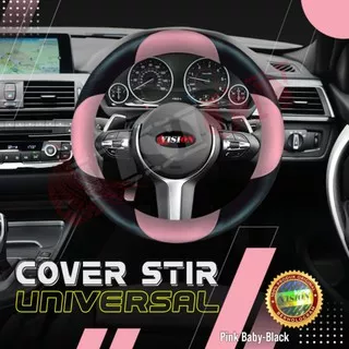 Cover Stir Sarung Setir Mobil Honda Brio Jazz Mobilio HRV BRV CRV Civic City Freed Universal Diameter 38
