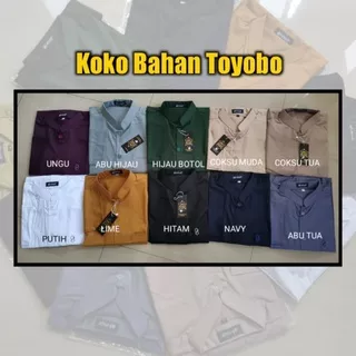 BAJU KOKO TEROMPAH AL NUR/KOKO HAIBAH MODEL POLOS / KOKO HABAIB / BAJU TAQWA