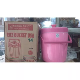 Maspion Rice Ice Bucket USA 14 Liter - Termos Nasi / Es Batu 14L