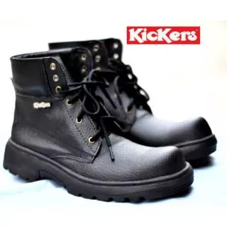 SEPATU SAFETY TRAKING KICKERS ARGON SAFETY BOOTS PRIA KERJA LAPANGAN