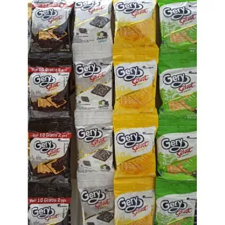 GERY SALUUT MALKIST KEJU, MATCHA, KELAPA COKELAT, COKELAT RENCENG