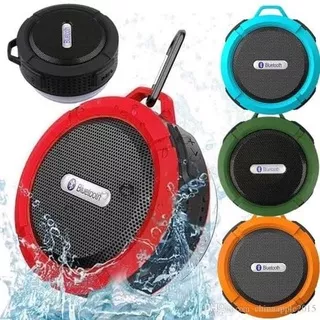Speaker Bluetooth C6 Anti air Waterproof Wireless Speaker - Speaker Aktif - Speaker Wireless - Speaker HP - Speaker Superbass - Speaker Portable Mini