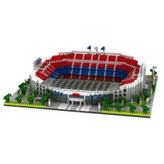 3D Building Blocks Barcelona Stadium - Camp Nou