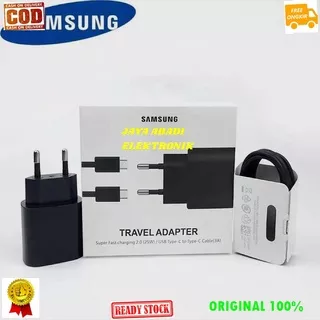 SAMSUNG ORIGINAL 3A 25 WATT ADAPTOR CHARGER KABEL DATA USB TYPE C TIPE C SUPER FAST CHARGING FLASH CAS CASAN NOTE SAMSUNG ORI 3A 25 WATT W ADAPTOR CHARGER KABEL DATA CABLE USB TIPE C TYPE SUPER FAST CHARGING FLASH CHARGER CAS CASAN HP HANDPHONE ANDROID