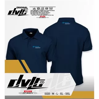 Poloshirt / Kaos Polo Mobil toyota Moving Forward Logo Murah -AL FATIH