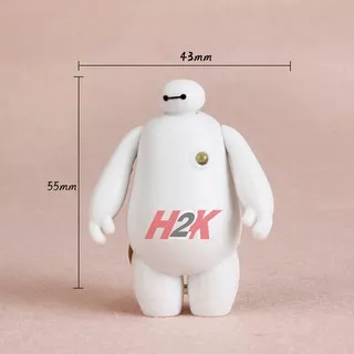 Gantungan Kunci lampu - Baymax - Disney, Gantungan kunci lucu - Suara