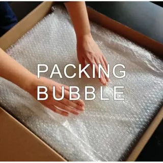 Extra Packing Buble Wrap dan Kardus supaya paket aman